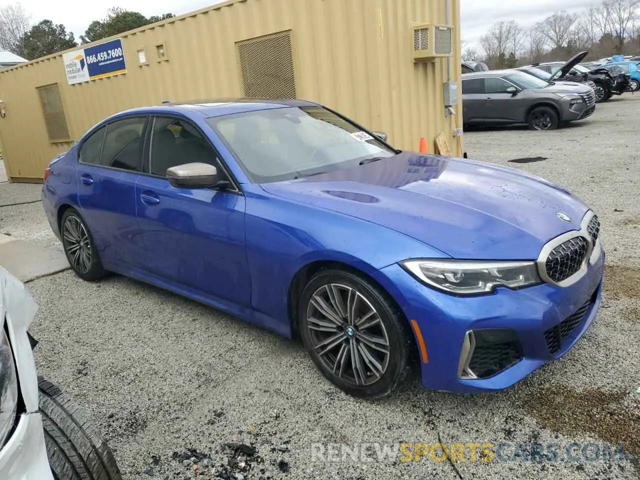 4 Photograph of a damaged car WBA5U7C06LFH08141 BMW M3 2020