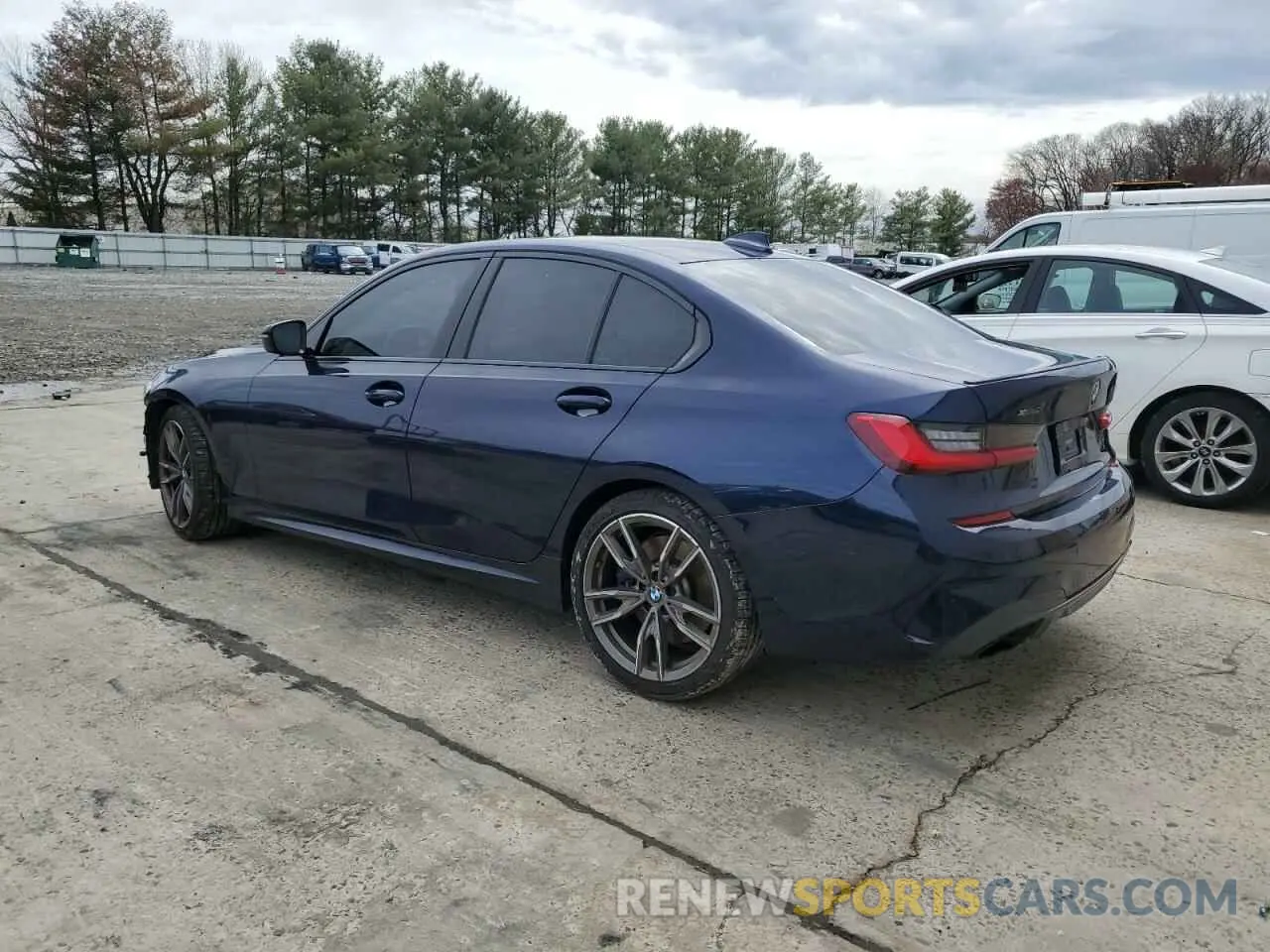 2 Photograph of a damaged car WBA5U9C00LAF54518 BMW M3 2020