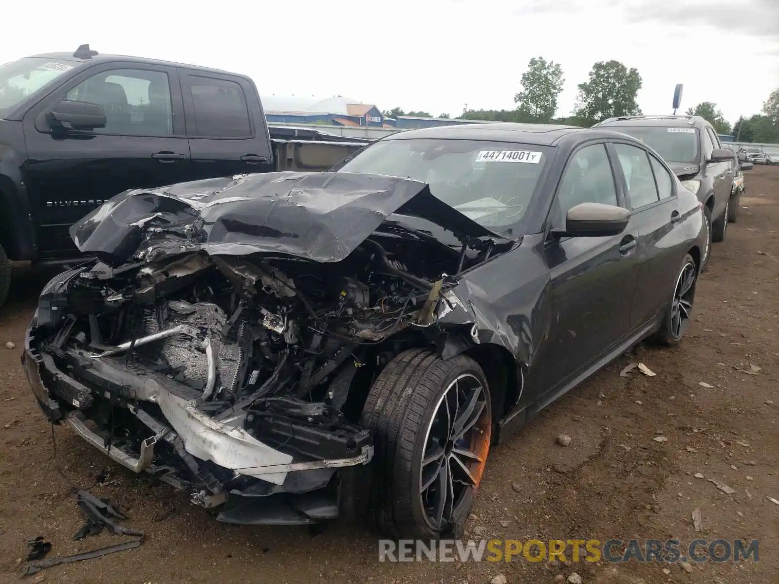 2 Photograph of a damaged car WBA5U9C00LFH09362 BMW M3 2020