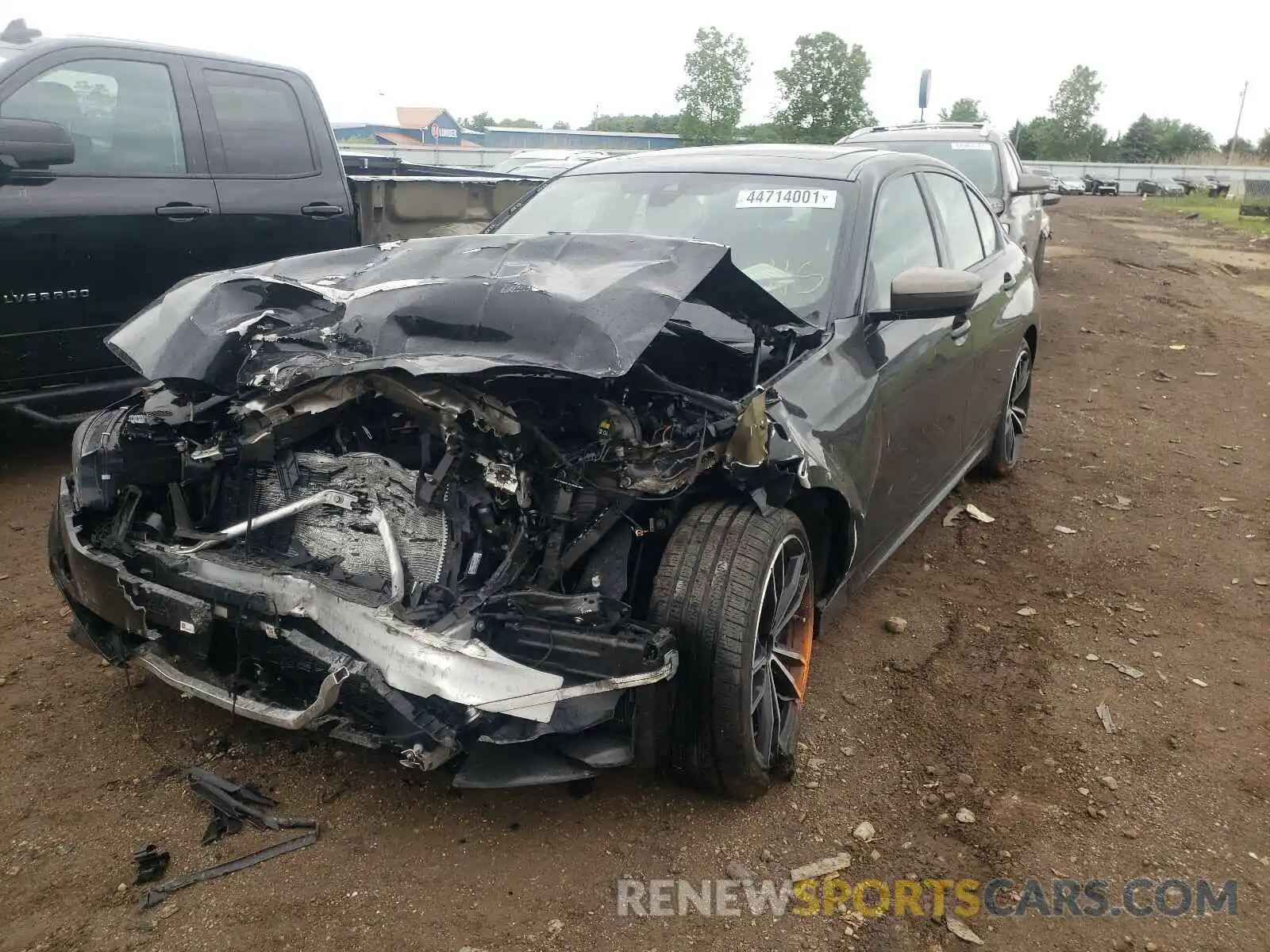 9 Photograph of a damaged car WBA5U9C00LFH09362 BMW M3 2020