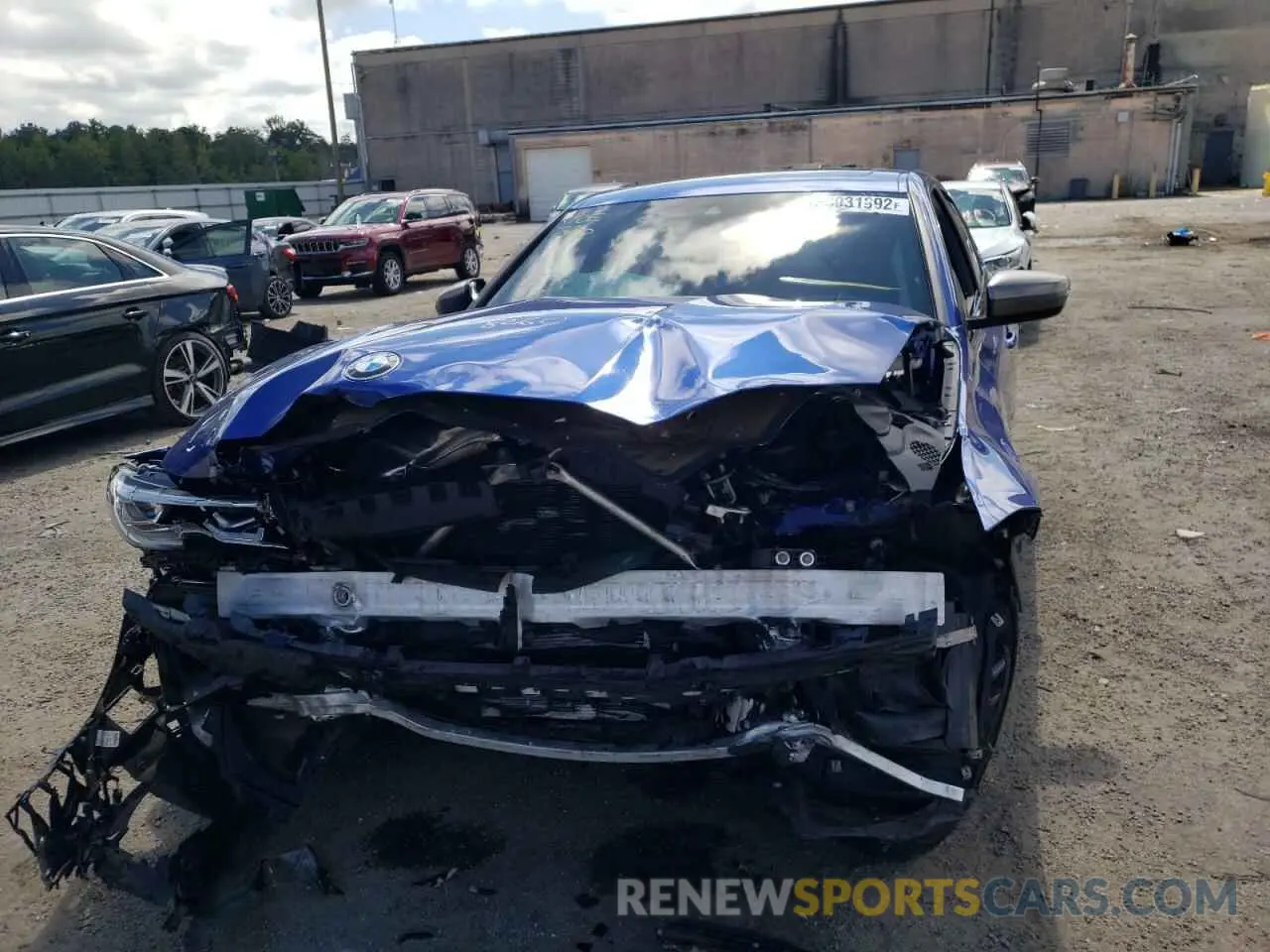 9 Photograph of a damaged car WBA5U9C00LFH67780 BMW M3 2020