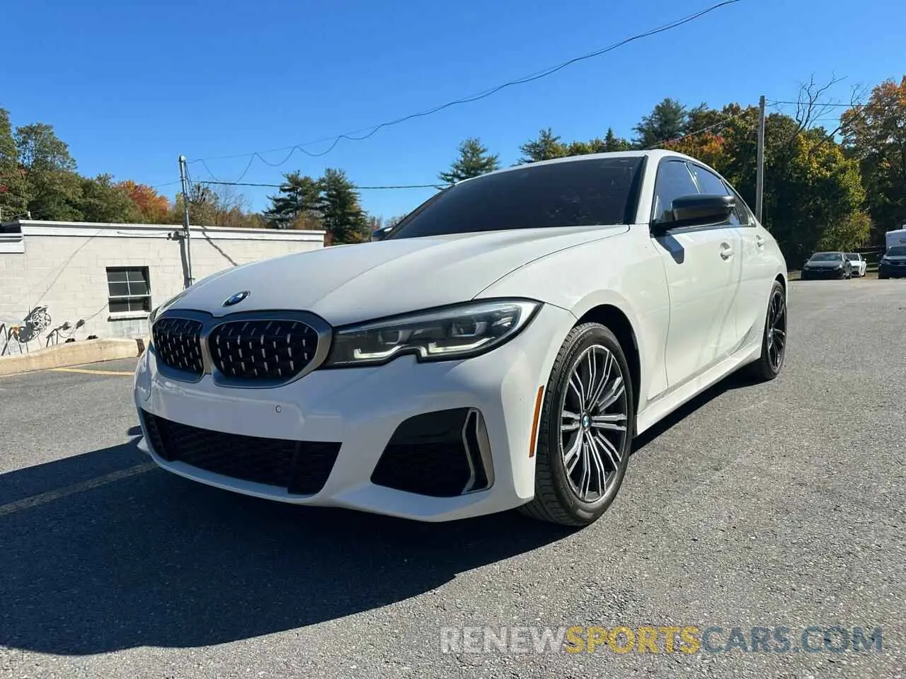 1 Photograph of a damaged car WBA5U9C01LA380181 BMW M3 2020