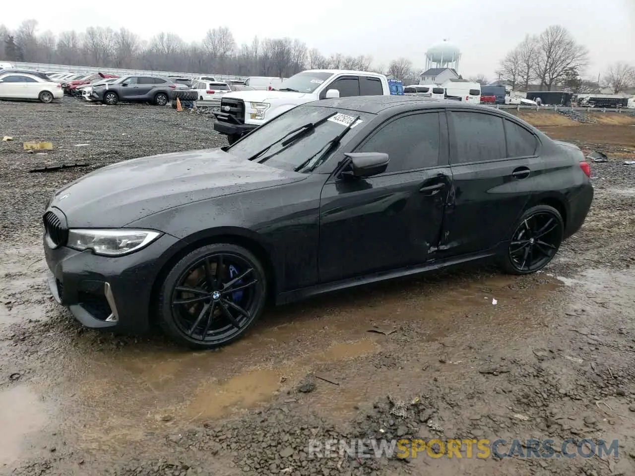 1 Photograph of a damaged car WBA5U9C01LFH10388 BMW M3 2020