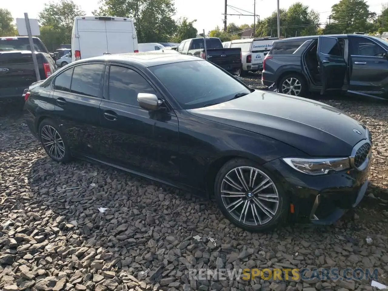4 Photograph of a damaged car WBA5U9C01LFH67397 BMW M3 2020