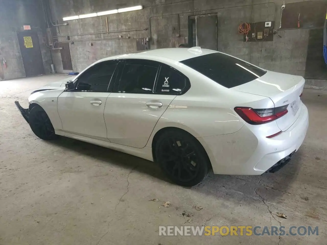 2 Photograph of a damaged car WBA5U9C03LA380439 BMW M3 2020