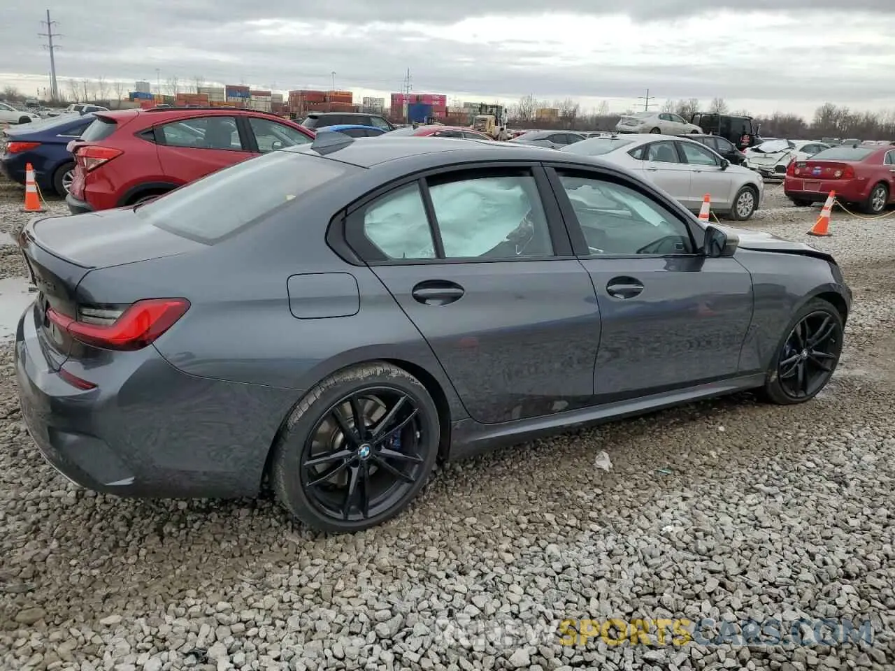 3 Photograph of a damaged car WBA5U9C03LFH43408 BMW M3 2020