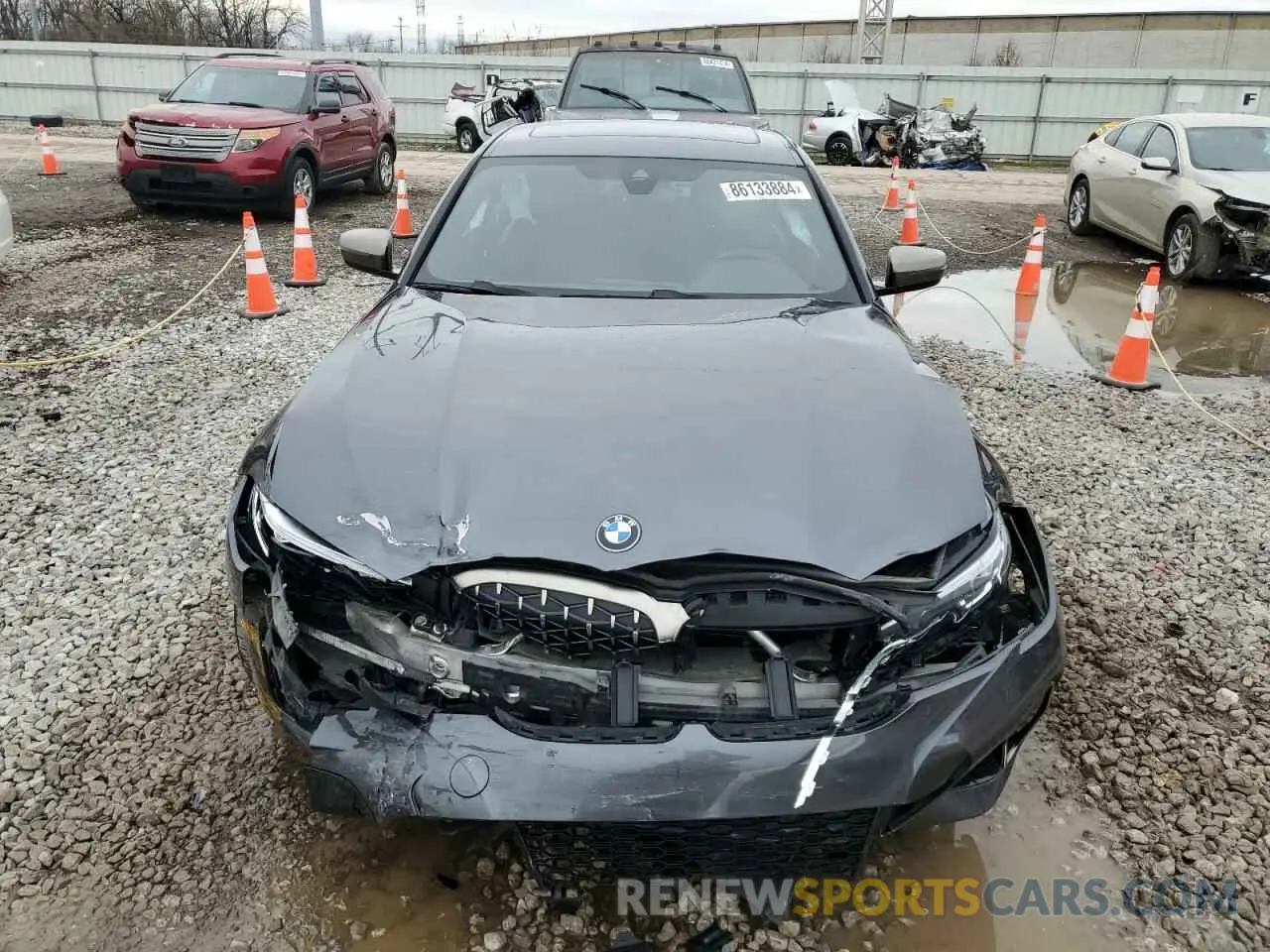 5 Photograph of a damaged car WBA5U9C03LFH43408 BMW M3 2020
