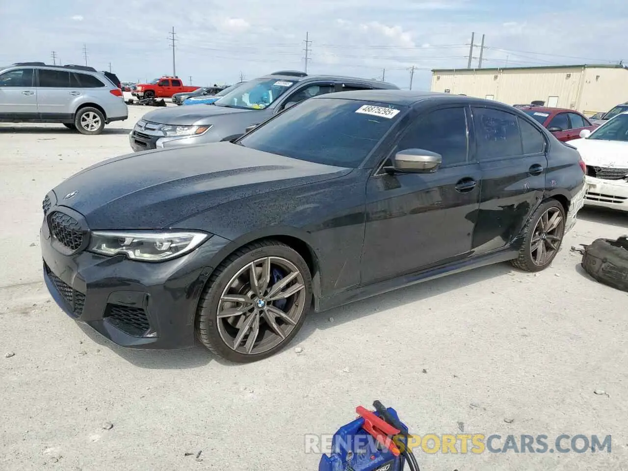 1 Photograph of a damaged car WBA5U9C04LA380918 BMW M3 2020