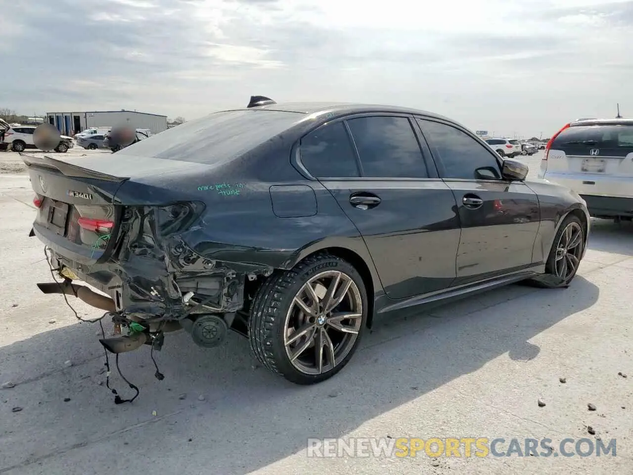 3 Photograph of a damaged car WBA5U9C04LA380918 BMW M3 2020