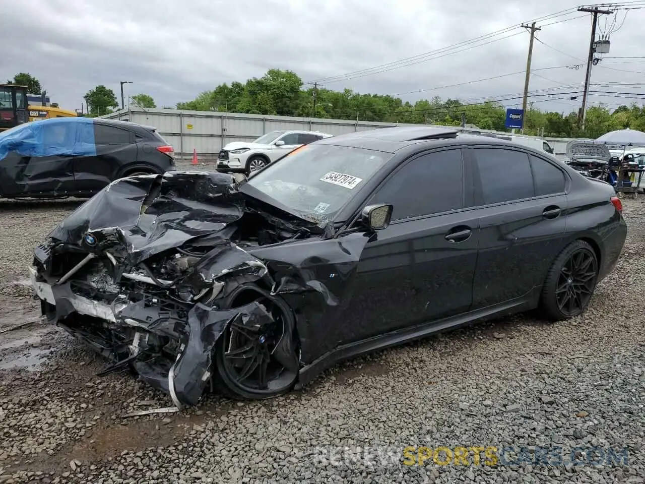 1 Photograph of a damaged car WBA5U9C05LA380832 BMW M3 2020