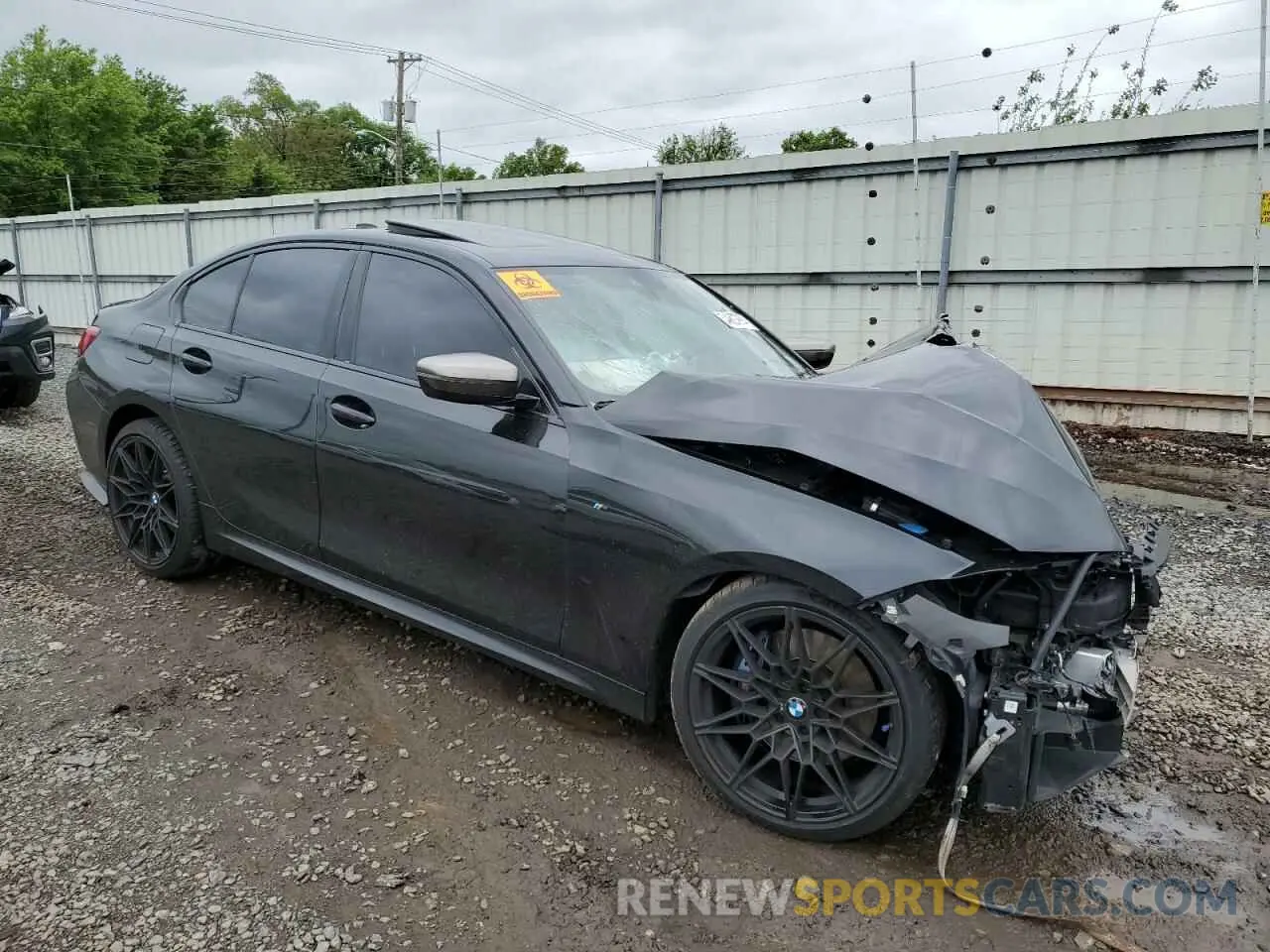4 Photograph of a damaged car WBA5U9C05LA380832 BMW M3 2020