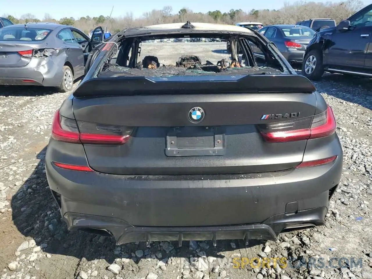 6 Photograph of a damaged car WBA5U9C07LFH02506 BMW M3 2020