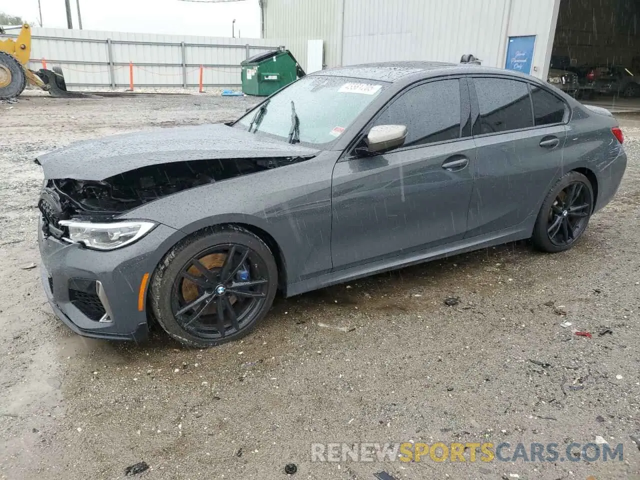 1 Photograph of a damaged car WBA5U9C07LFH89730 BMW M3 2020