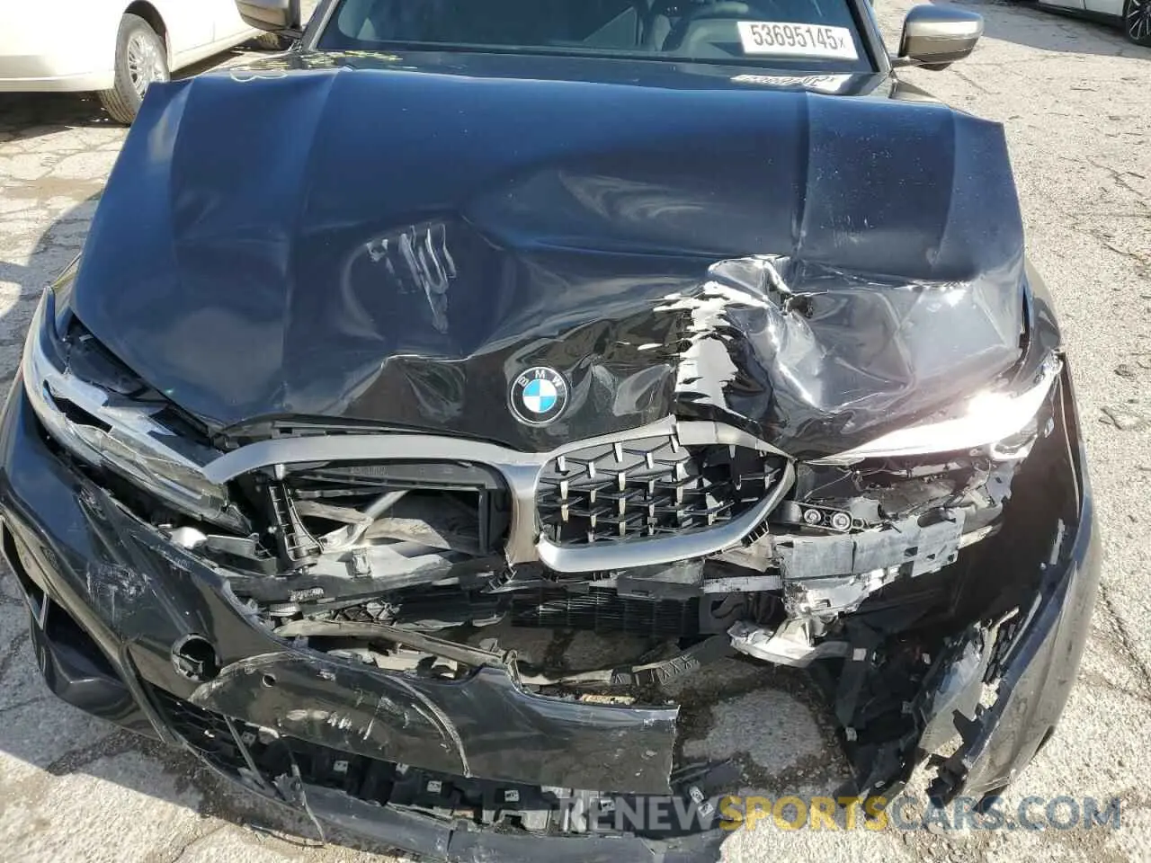 11 Photograph of a damaged car WBA5U9C07LFH99593 BMW M3 2020