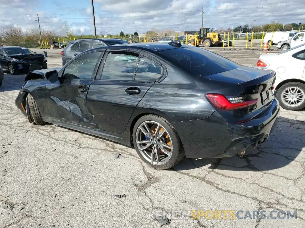 2 Photograph of a damaged car WBA5U9C07LFH99593 BMW M3 2020