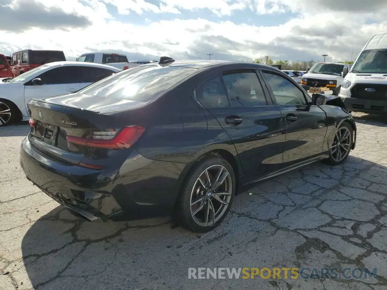 3 Photograph of a damaged car WBA5U9C07LFH99593 BMW M3 2020