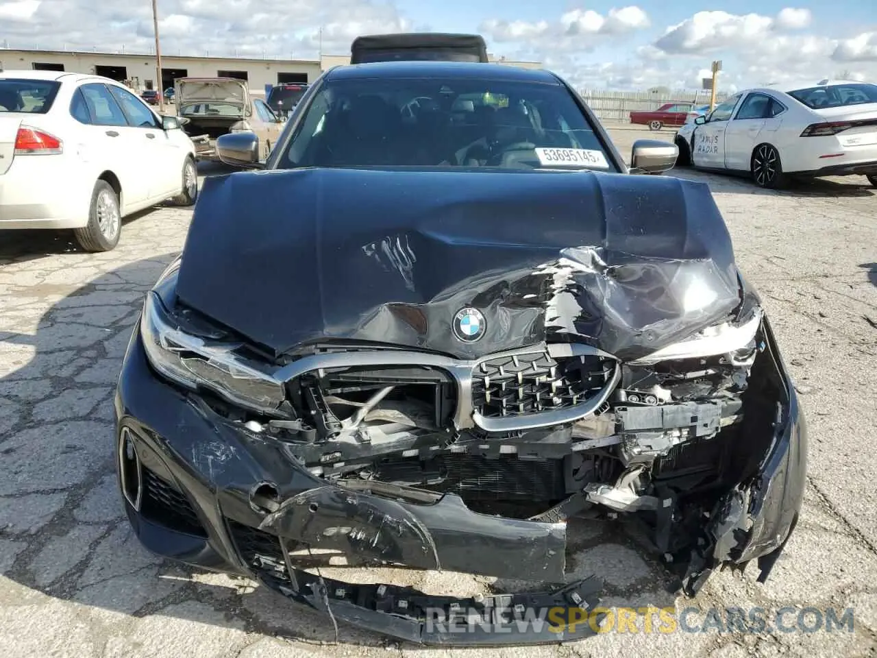 5 Photograph of a damaged car WBA5U9C07LFH99593 BMW M3 2020