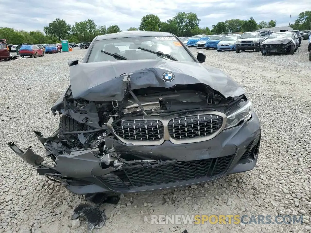 5 Photograph of a damaged car WBA5U9C07LFJ56657 BMW M3 2020
