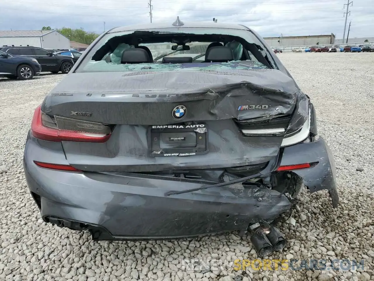 6 Photograph of a damaged car WBA5U9C07LFJ56657 BMW M3 2020