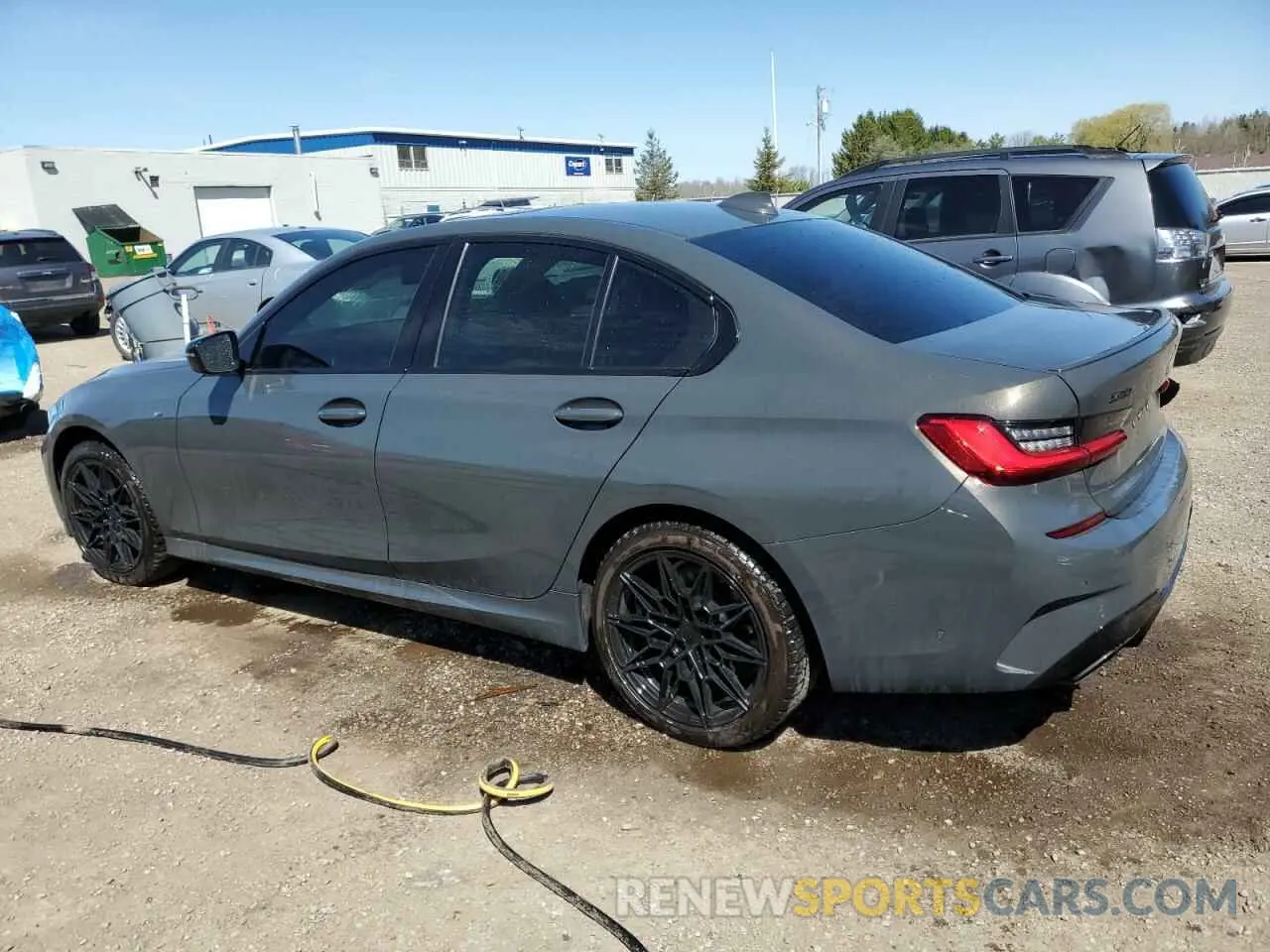 2 Photograph of a damaged car WBA5U9C09LFH32414 BMW M3 2020