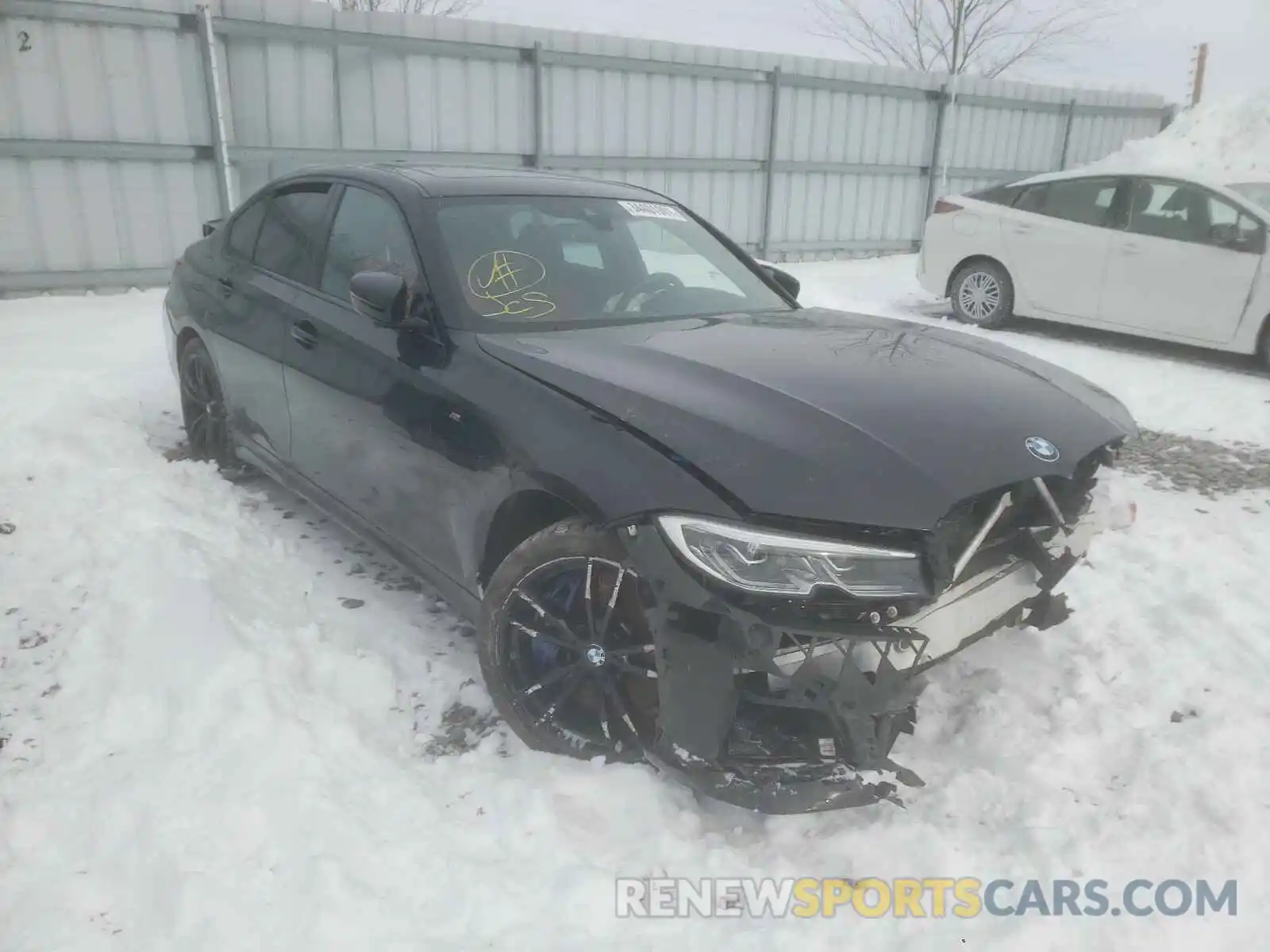 1 Photograph of a damaged car WBA5U9C09LFH36656 BMW M3 2020