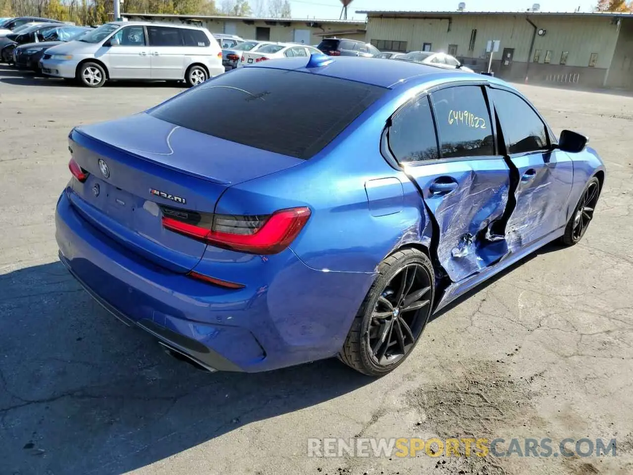 4 Photograph of a damaged car WBA5U9C0XLFH71366 BMW M3 2020