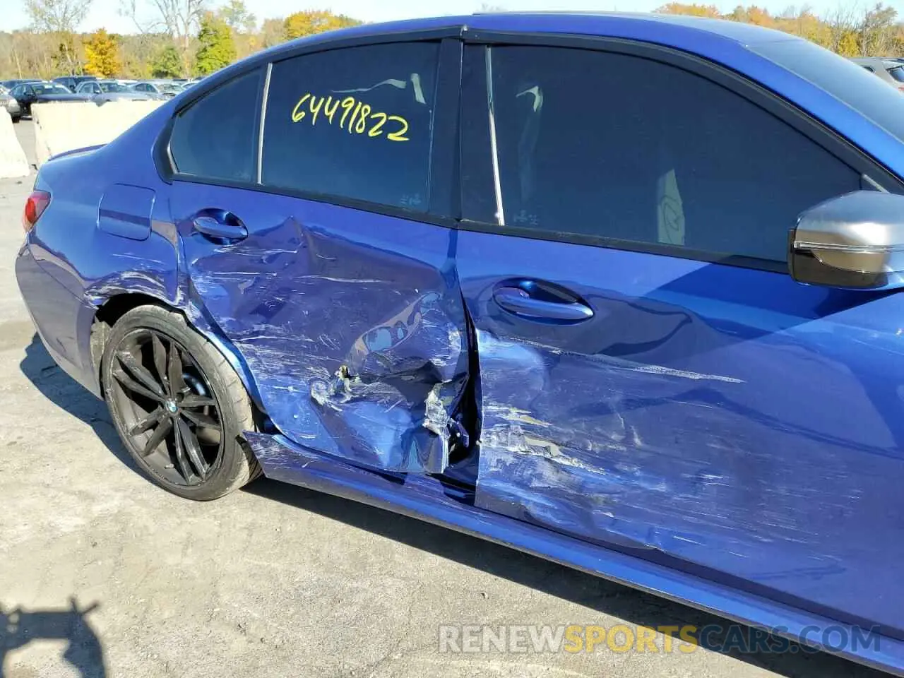 9 Photograph of a damaged car WBA5U9C0XLFH71366 BMW M3 2020