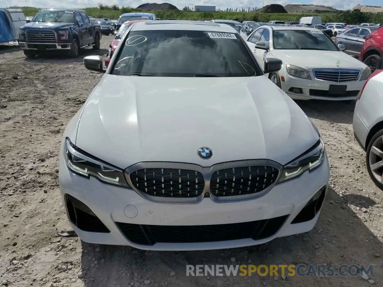 5 Photograph of a damaged car WBA5U9C0XLFJ24009 BMW M3 2020