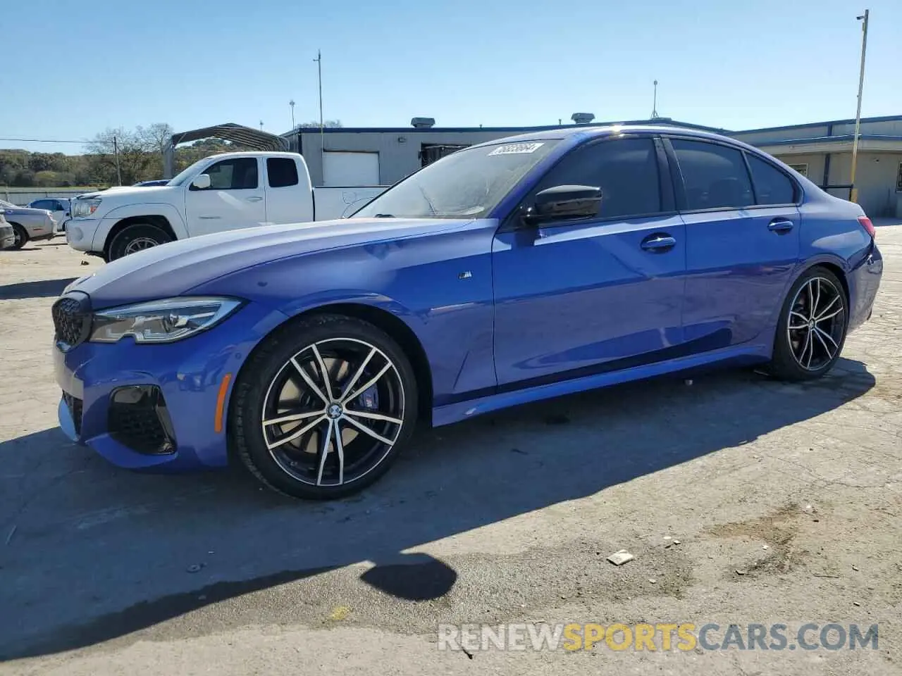 1 Photograph of a damaged car 3MW5U7J00M8B67131 BMW M3 2021