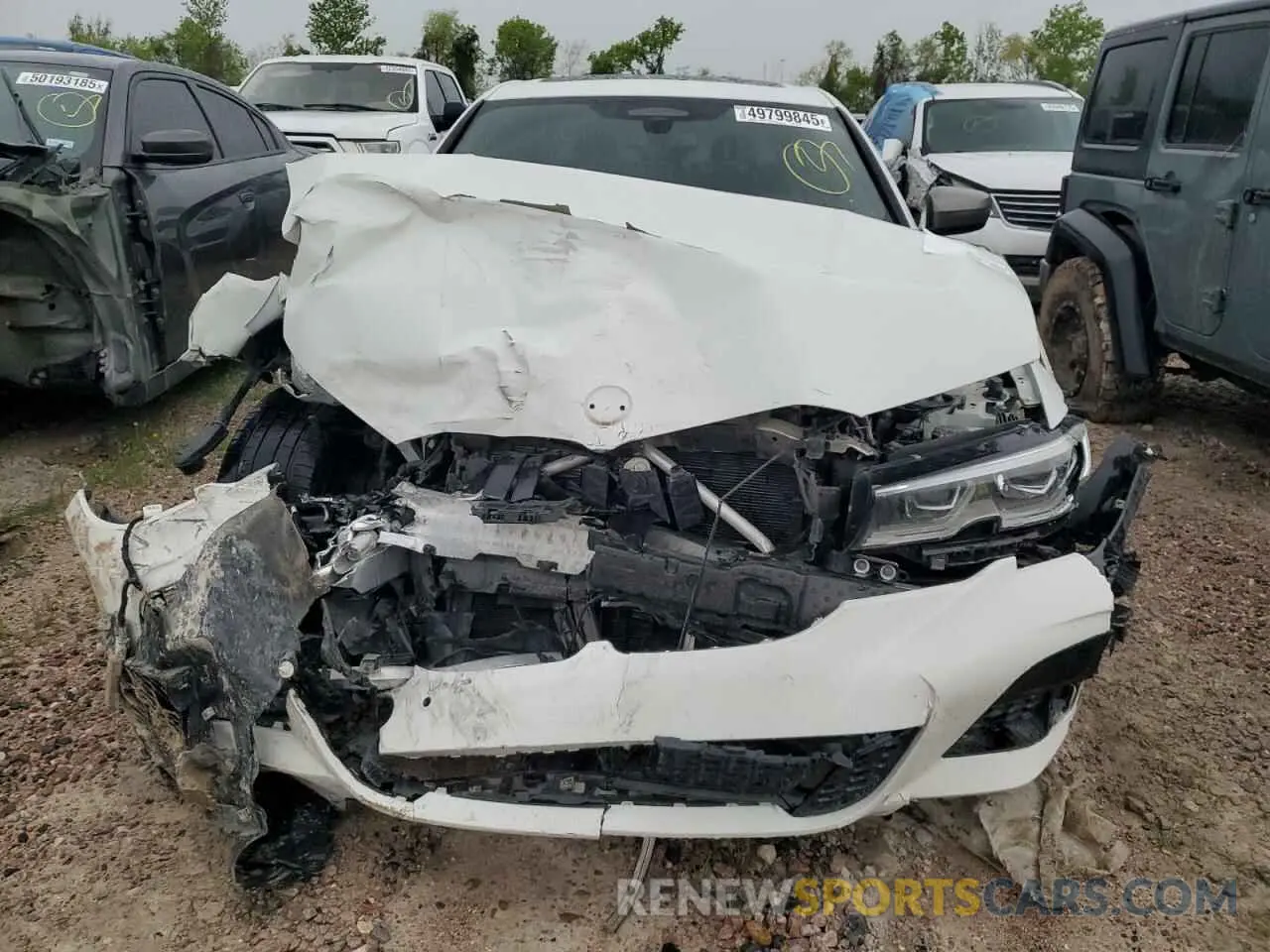 5 Photograph of a damaged car 3MW5U7J03M8C12479 BMW M3 2021