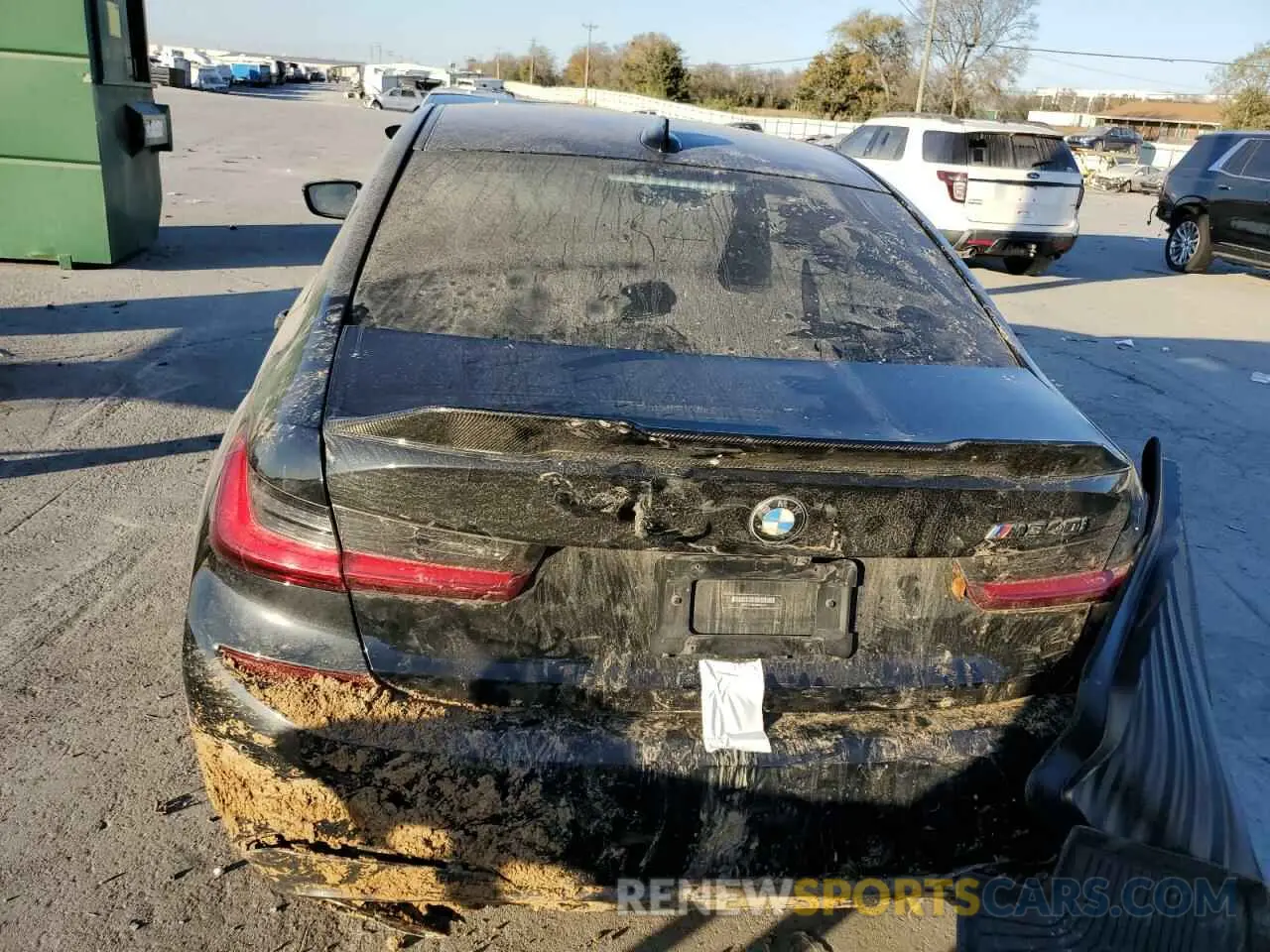 6 Photograph of a damaged car 3MW5U7J07M8B56711 BMW M3 2021