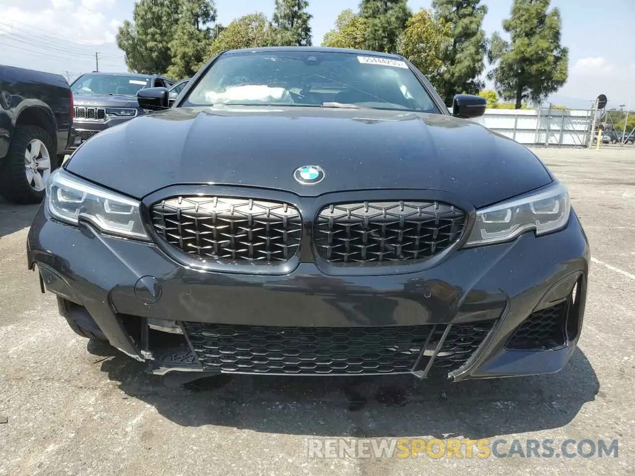 5 Photograph of a damaged car 3MW5U7J08M8B65398 BMW M3 2021