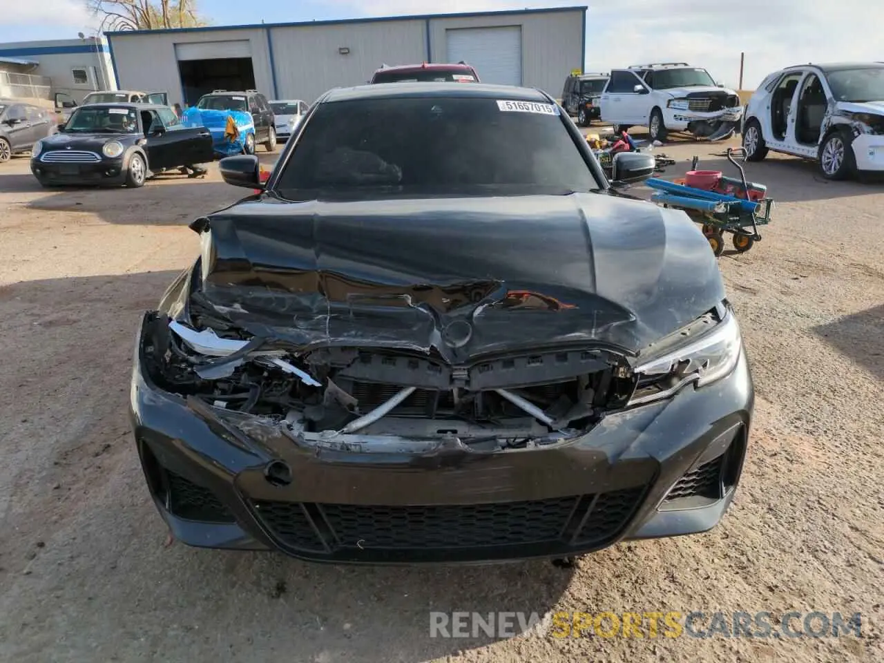 5 Photograph of a damaged car 3MW5U7J09M8B78676 BMW M3 2021