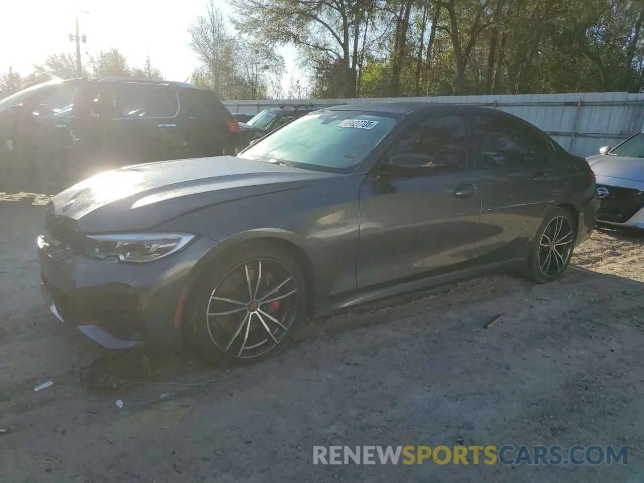 1 Photograph of a damaged car 3MW5U9J02M8B50939 BMW M3 2021