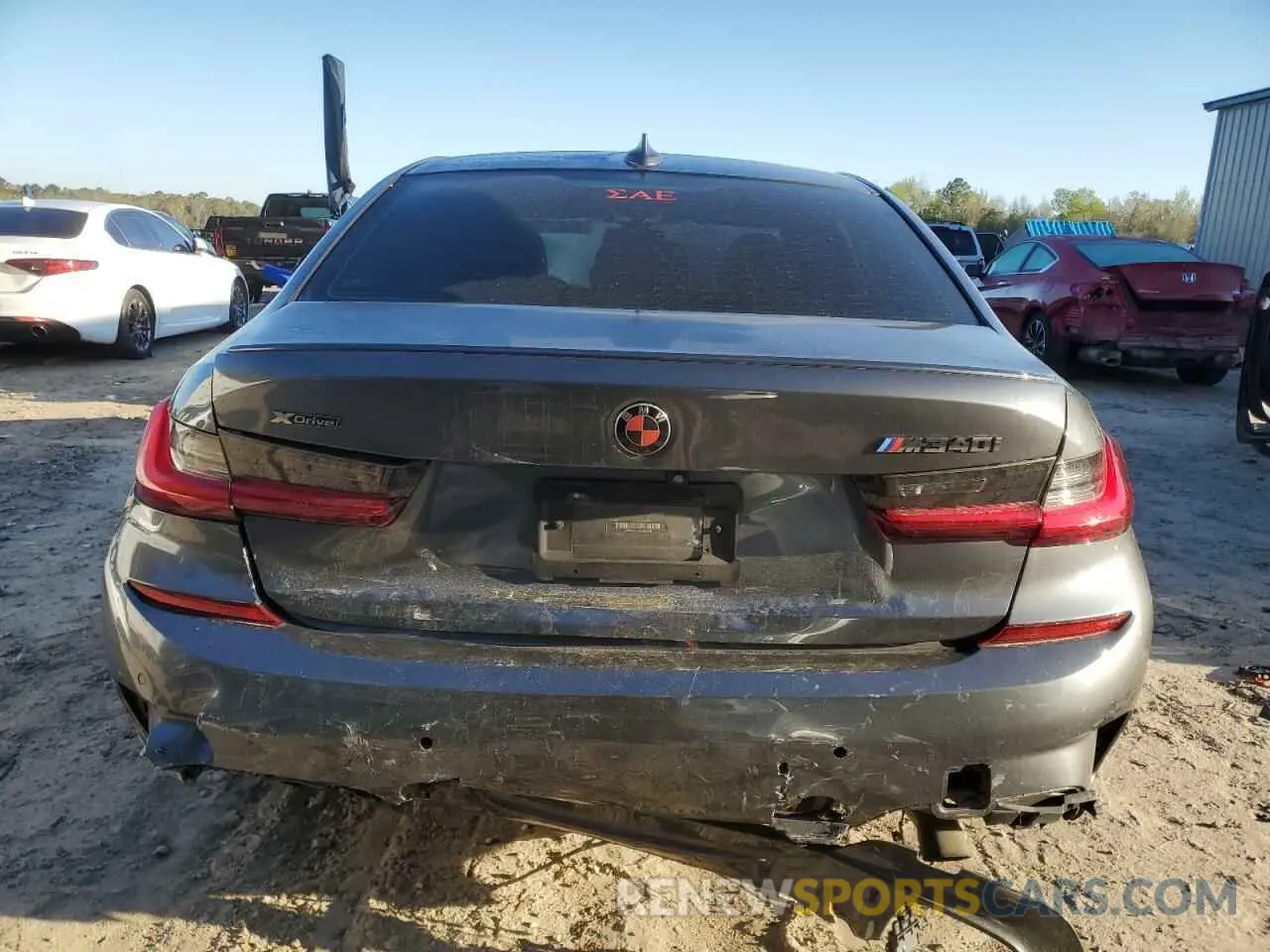 6 Photograph of a damaged car 3MW5U9J02M8B50939 BMW M3 2021