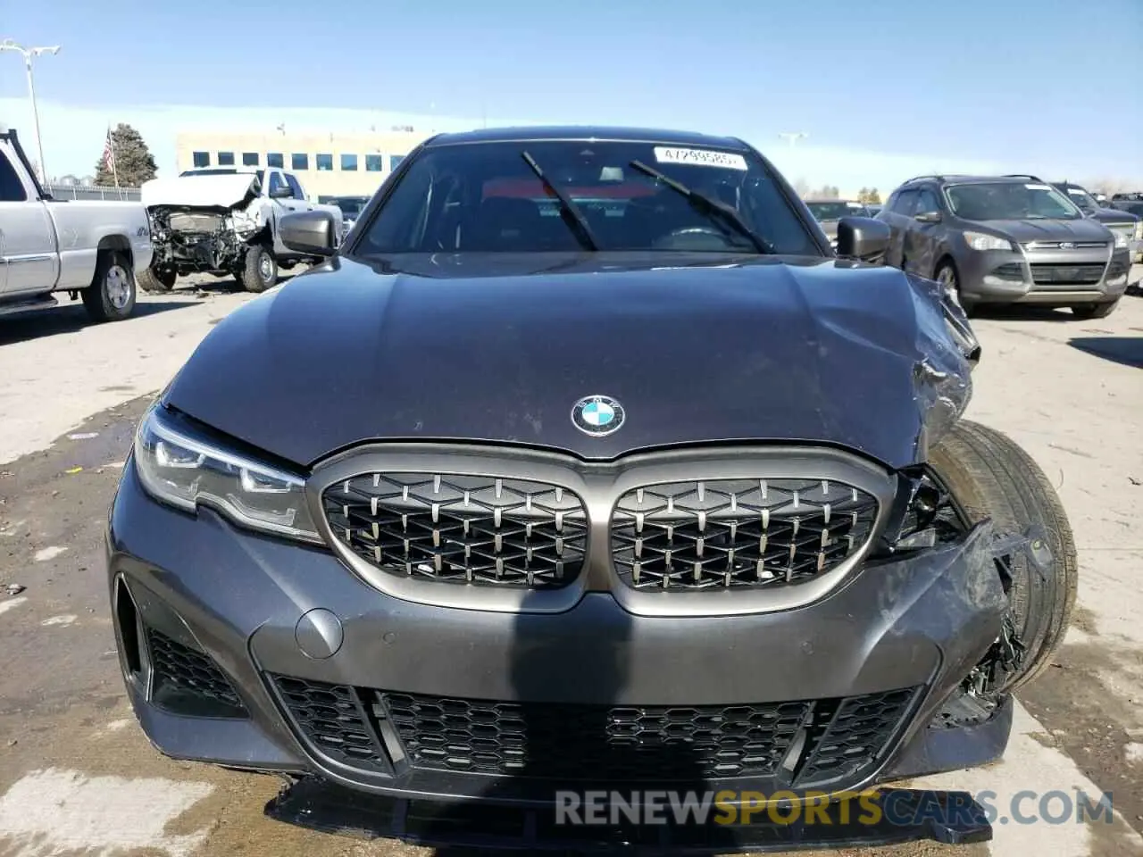 5 Photograph of a damaged car 3MW5U9J02M8B55154 BMW M3 2021