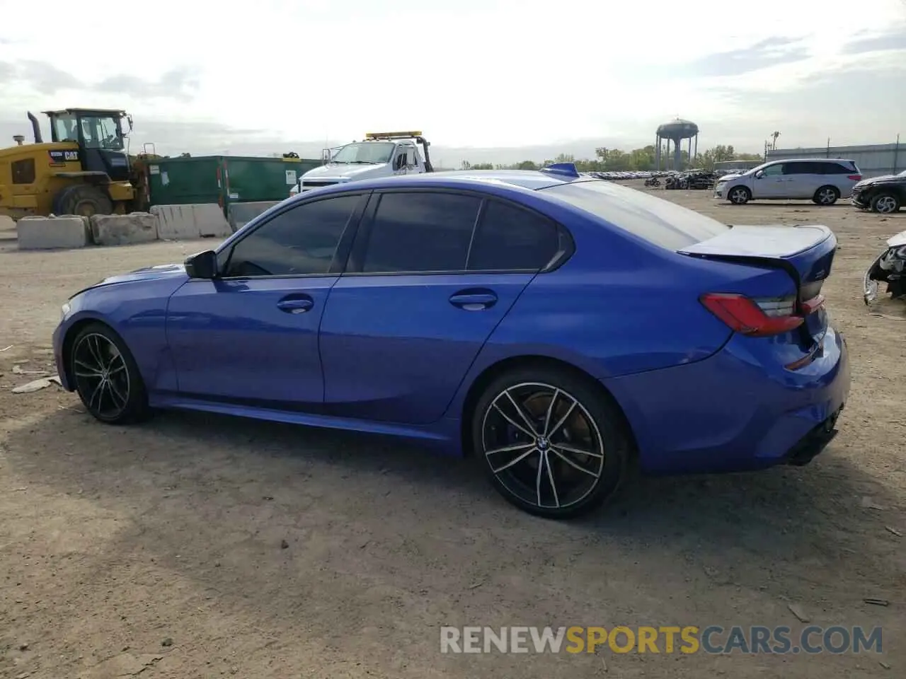 2 Photograph of a damaged car 3MW5U9J03M8B55096 BMW M3 2021