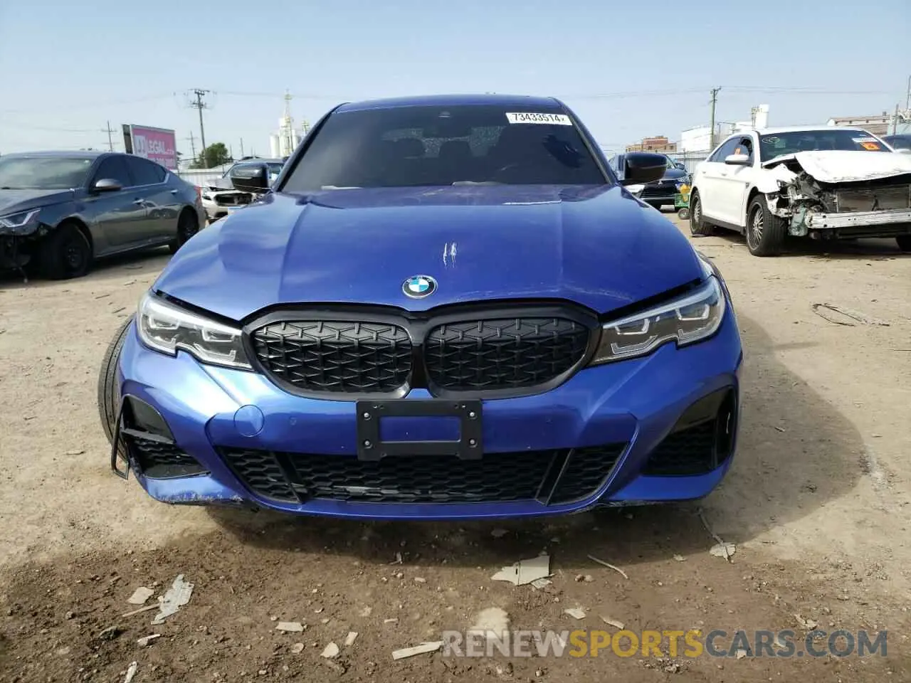 5 Photograph of a damaged car 3MW5U9J03M8B55096 BMW M3 2021