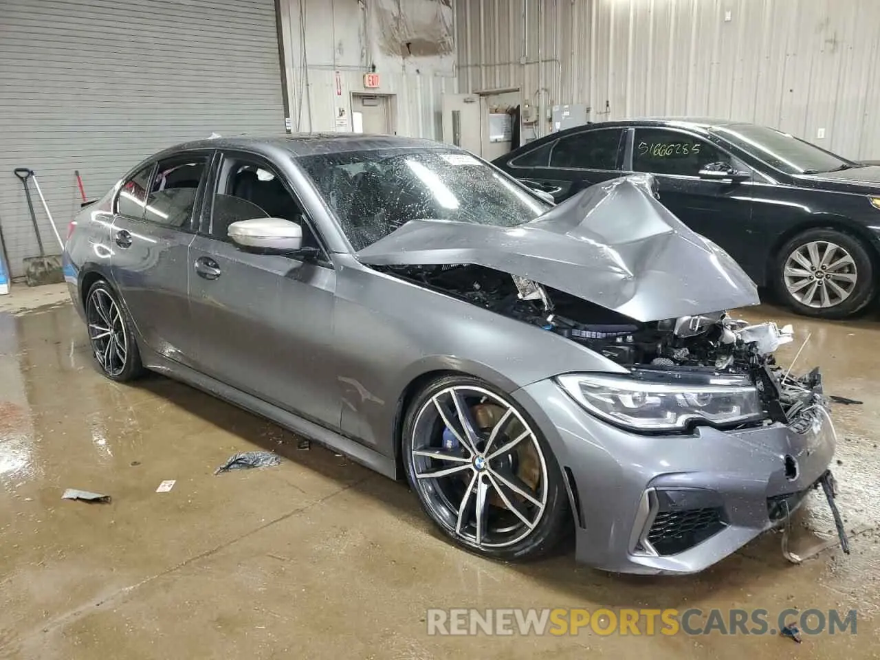 4 Photograph of a damaged car 3MW5U9J04M8B94473 BMW M3 2021