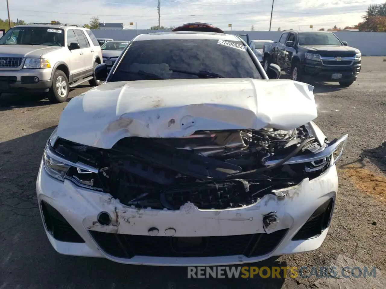 5 Photograph of a damaged car 3MW5U9J06M8B98329 BMW M3 2021