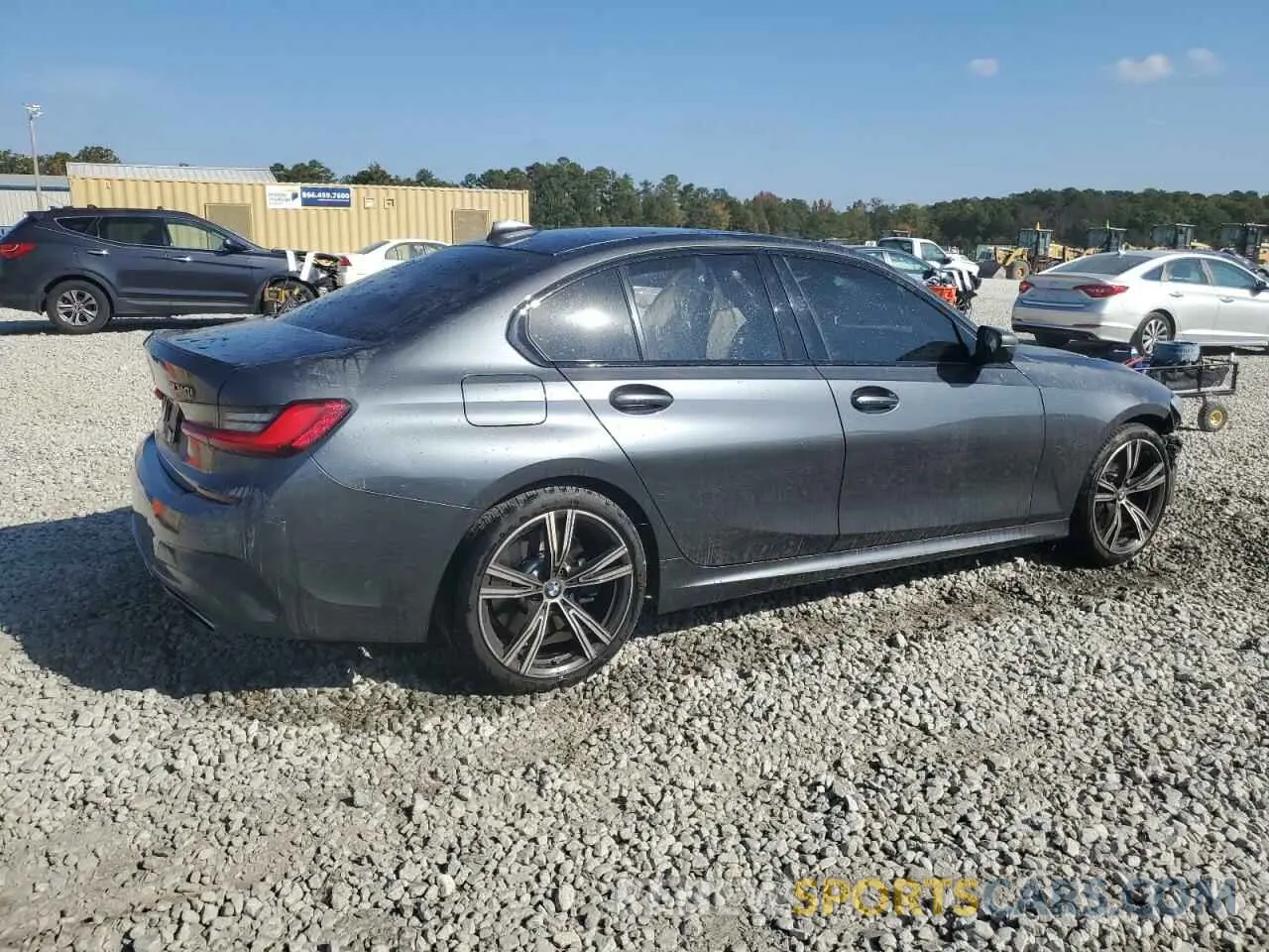 3 Photograph of a damaged car 3MW5U9J09M8B59797 BMW M3 2021