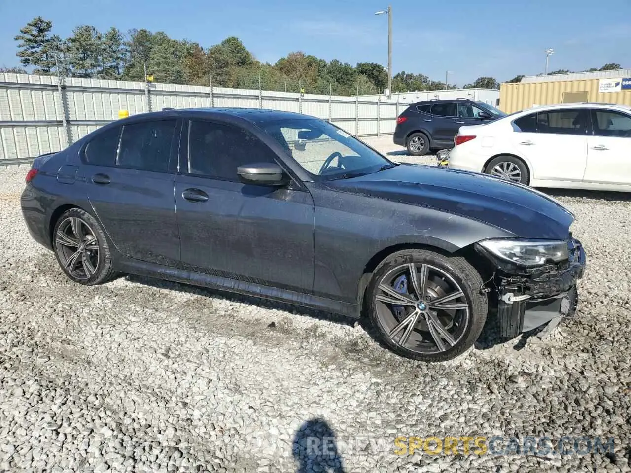 4 Photograph of a damaged car 3MW5U9J09M8B59797 BMW M3 2021