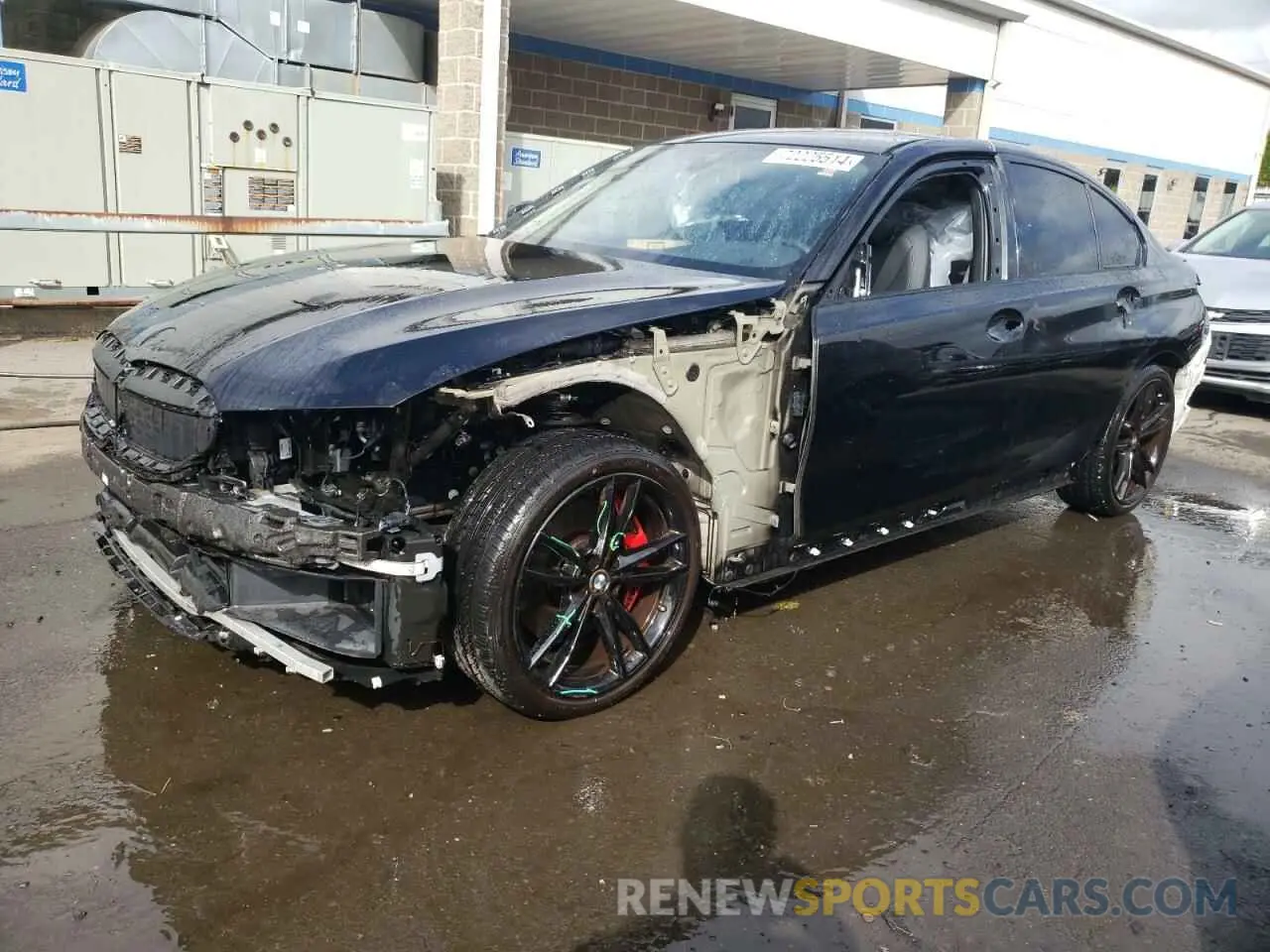 1 Photograph of a damaged car WBA5U9C08MFL12190 BMW M3 2021