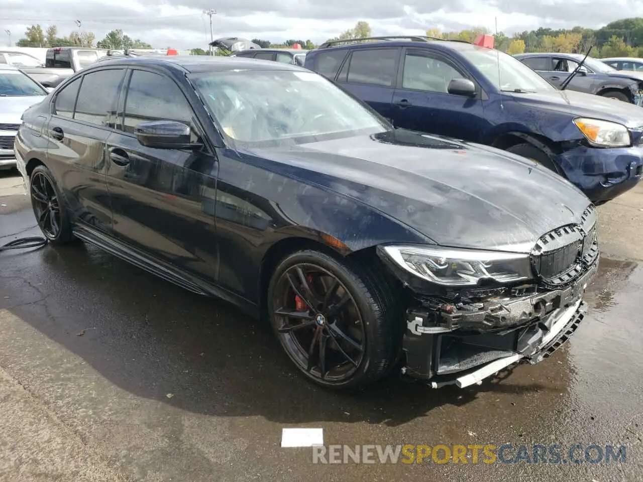 4 Photograph of a damaged car WBA5U9C08MFL12190 BMW M3 2021