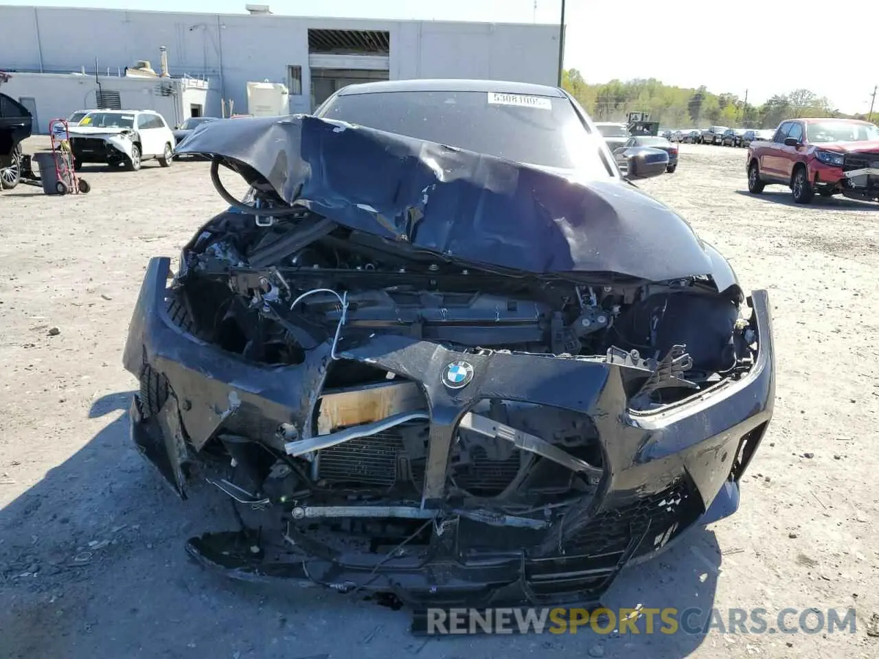 5 Photograph of a damaged car WBS33AY01MFL13133 BMW M3 2021