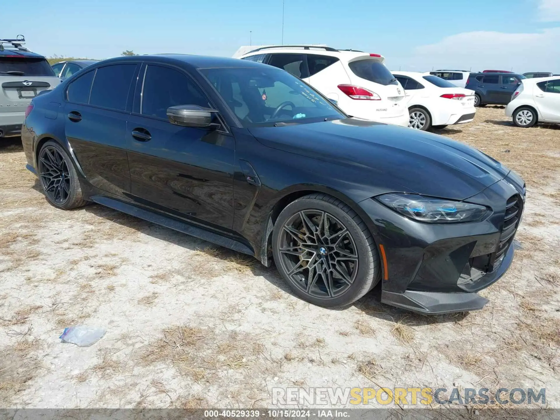 1 Photograph of a damaged car WBS33AY02MFK49362 BMW M3 2021