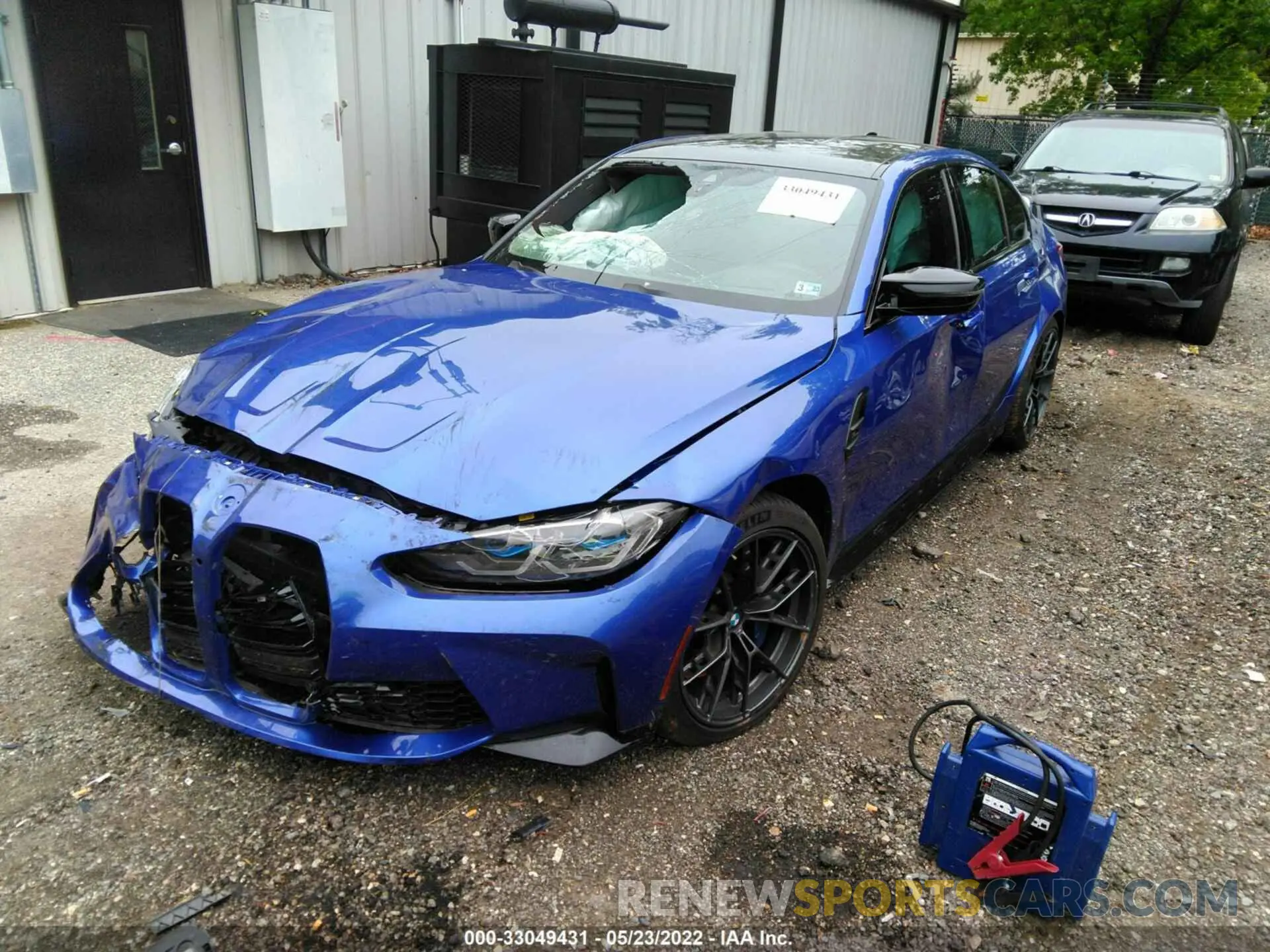 2 Photograph of a damaged car WBS33AY03MFK76828 BMW M3 2021