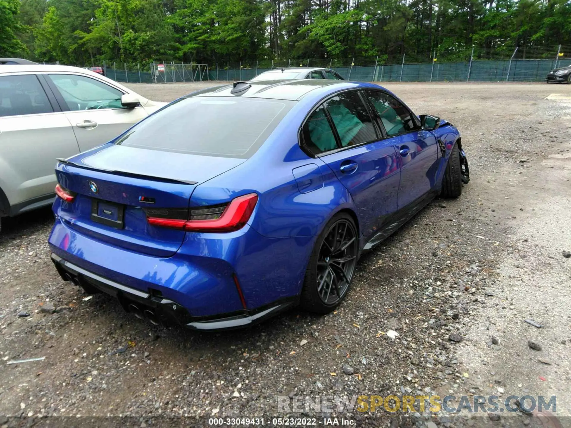 4 Photograph of a damaged car WBS33AY03MFK76828 BMW M3 2021