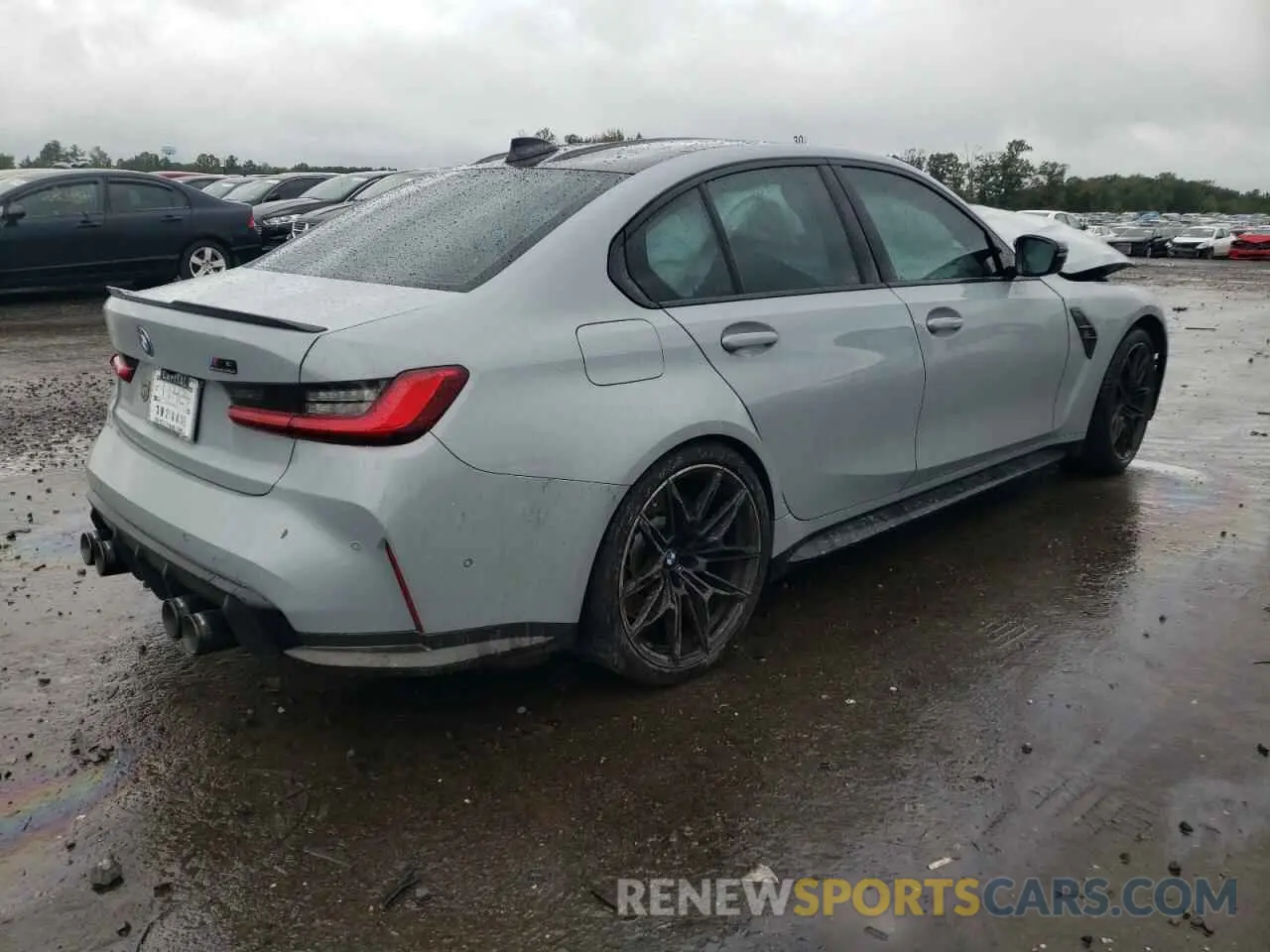 3 Photograph of a damaged car WBS33AY04MFL24711 BMW M3 2021