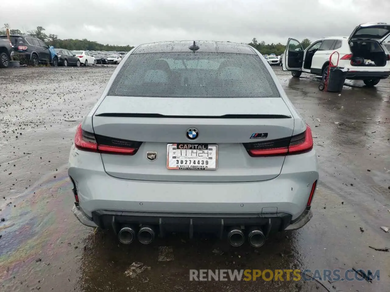 6 Photograph of a damaged car WBS33AY04MFL24711 BMW M3 2021